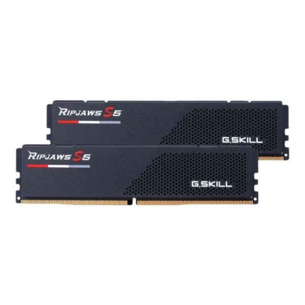 G.Skill Ripjaws S5 - DDR5 - sats - 32 GB: 2 x 16 GB - DIMM 288-pin - 3200 MHz / PC5-51200 - ej buffrad