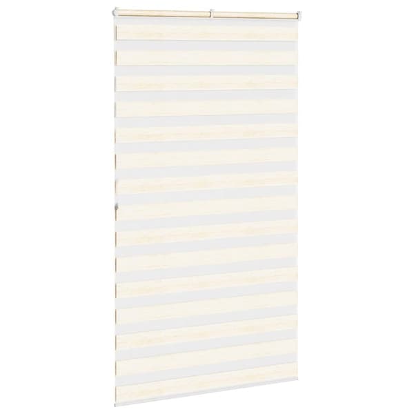 Rullgardin zebra 125x200 cm tyg bredd 120,9 cm polyester