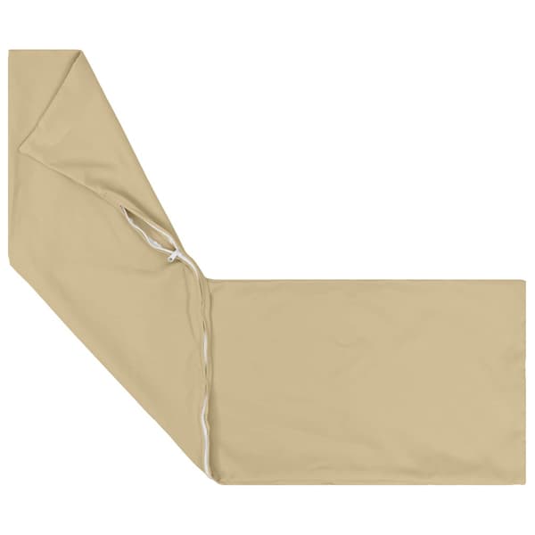 Kuddöverdrag 2 st HEERLEN Beige 40 x 145 cm Polyester