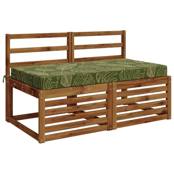 Sittkudde SOEST 100% Polyester Bladdesign 120 x 60 x 10 cm