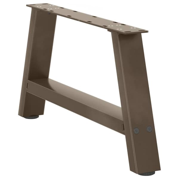 Soffbordsben A-formade 2 st 60x(30-31) cm stål