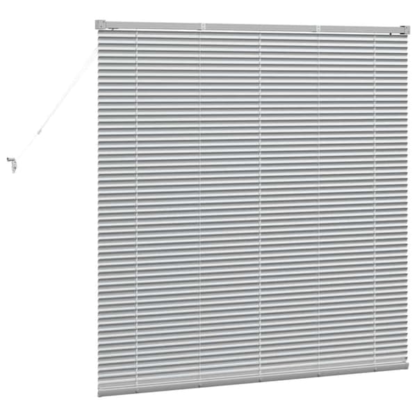 Persienner Silver 130 x 125 cm Aluminium