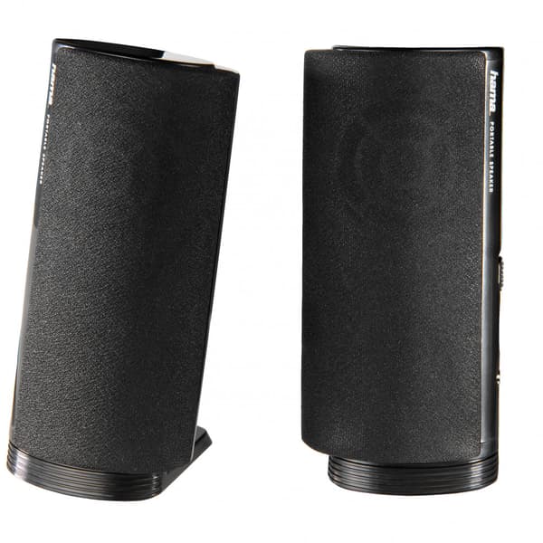 PC Högtalare E80 USB 3,5mm Hane Svart