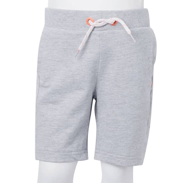 Barnshorts med snöre grå 140