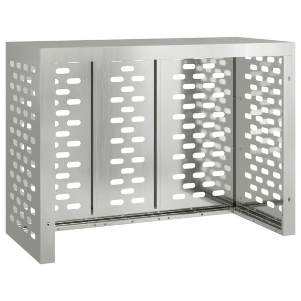 Täckning för Luftkonditionering Silver 110 x 50 x 80 cm