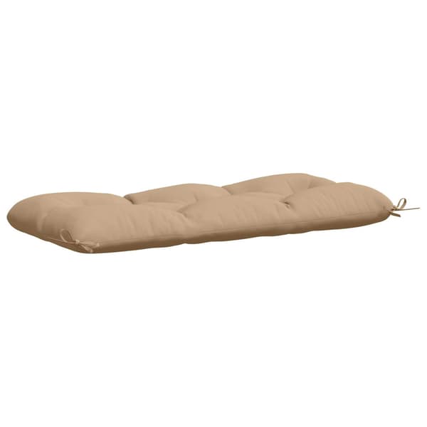 Bänk kudde VIANEN 100% Polyester Sand 110 x 50 x 12 cm