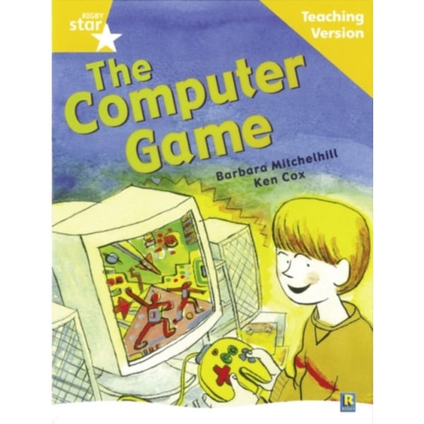 Rigby Star Guided Reading Yellow Level: The Computer Game Teaching Version (häftad, eng)