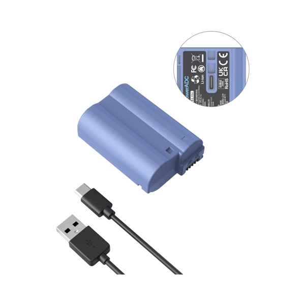 SmallRig 4332 Camera Battery USB-C Rechargable EN-EL15c
