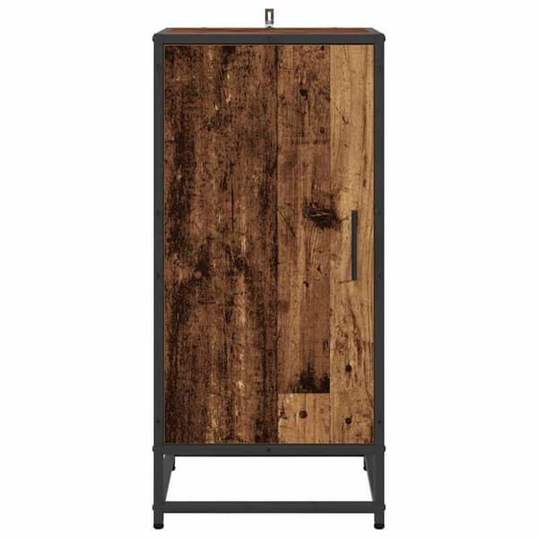 Sideboard Gammalt trä 35,5 x 35 x 76 cm