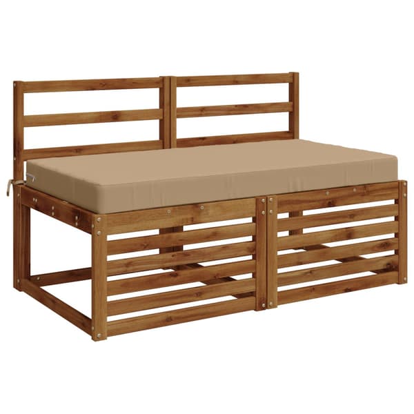 Sittkudde SOEST 100% Polyester Sand 120 x 60 x 10 cm