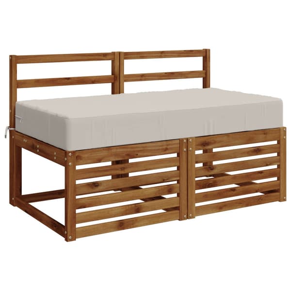 Sittkudde SOEST 100% Polyester Vit 120 x 80 x 15 cm