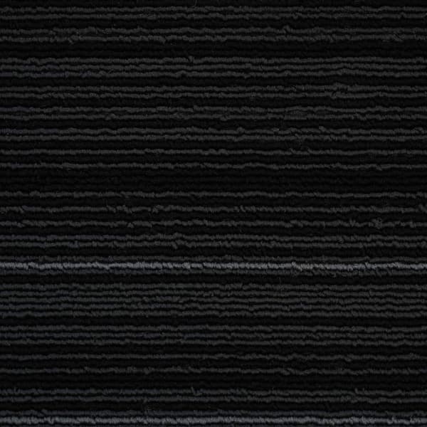 Mattan platta Randig Mörkgrå 50 x 50 cm 36 pcs PP och Bitumen