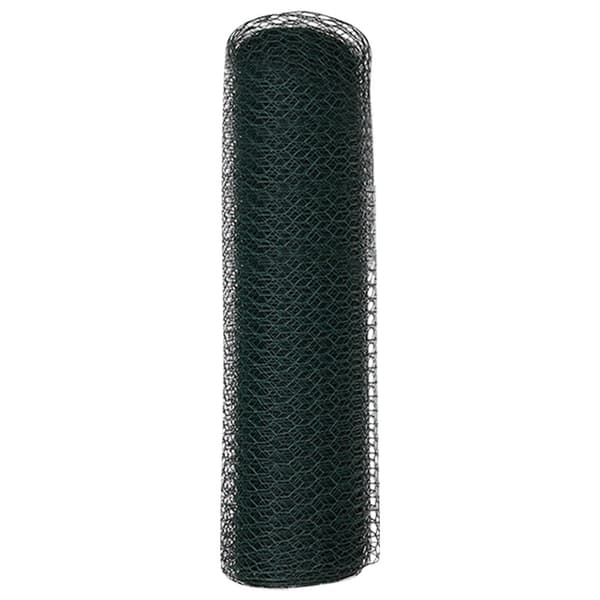 Hexagonstängsel Grön 0,6 x 10 m PVC