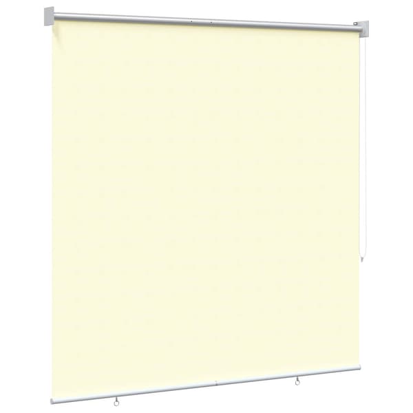 Rullgardin UV-skydd Gräddvit 120 x 140 cm Polyester