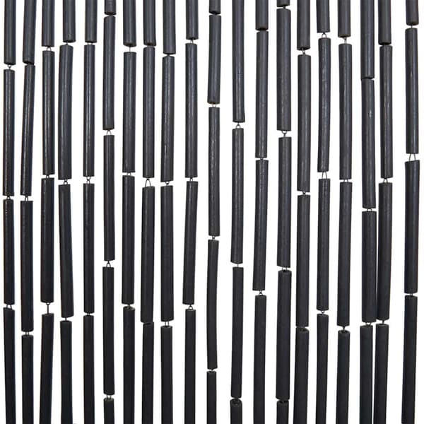 Insektsgardin mörkgrå 100x200 cm bambu