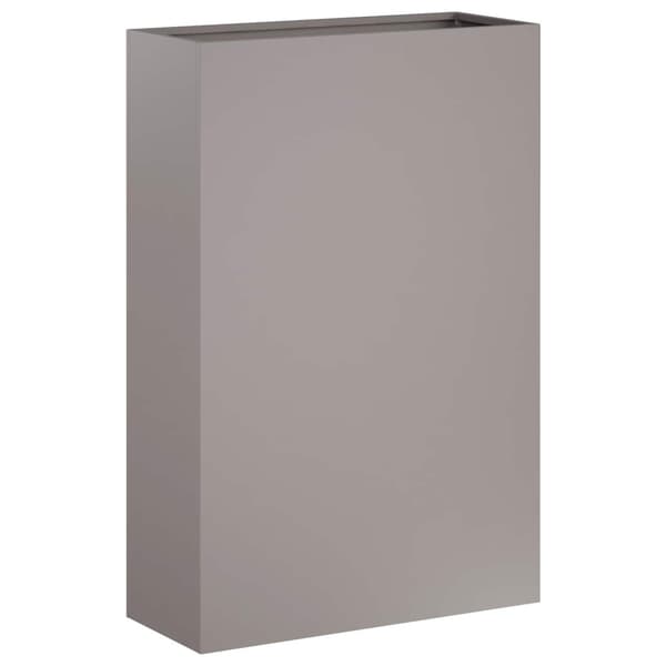 Trädgårdsplanterare 2 st Rostig 40 x 20 x 75 cm