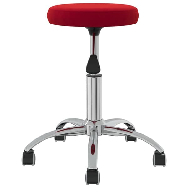 Massagepall vinröd sammet
