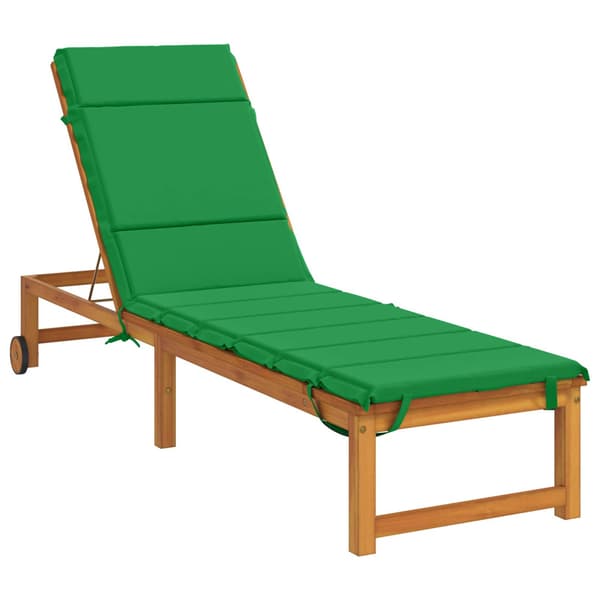Solstol Kudde GEMERT 100% Polyester Grön 200 x 55 x 3 cm