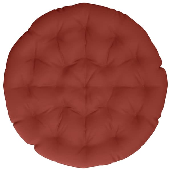 Papasan-kudde VIANEN 100% Polyester Röd Ø 130 x 12 cm
