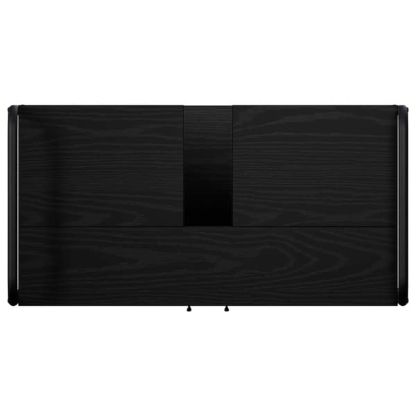 Badrumsskåpsset 4 st Svart ek 40 x 36 x 200,5 cm