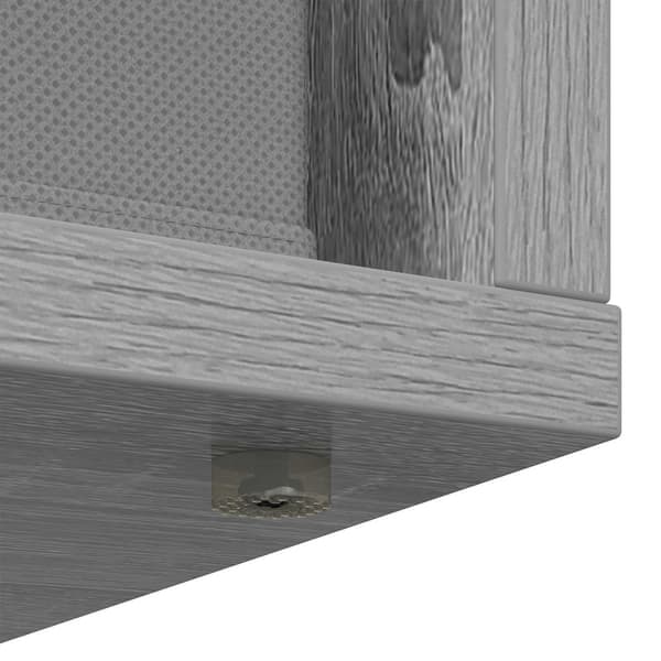 Sideboard med låda Grå Sonoma 73,5 x 24 x 69,5 cm