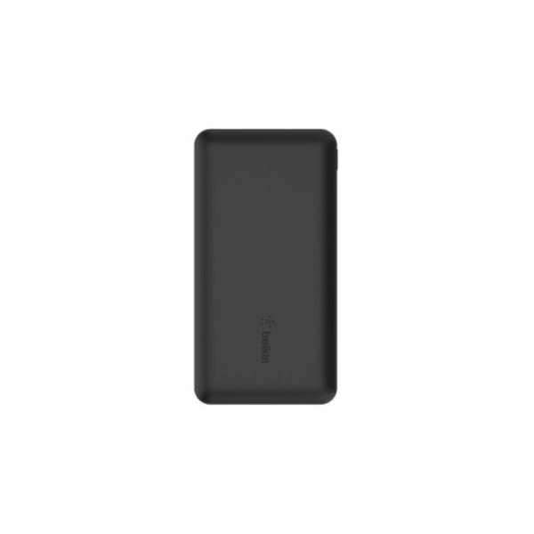 Belkin BoostCharge strömförsörjningsbank - 24 pin USB-C, 2 x USB - 15 Watt Svart
