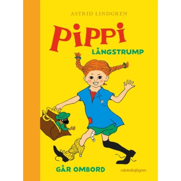 Pippi Långstrump går ombord (inbunden)