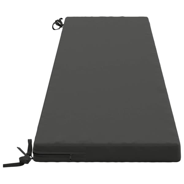 Bänk kudde SOEST 100% Polyester Antracit 170 x 40 x 5 cm