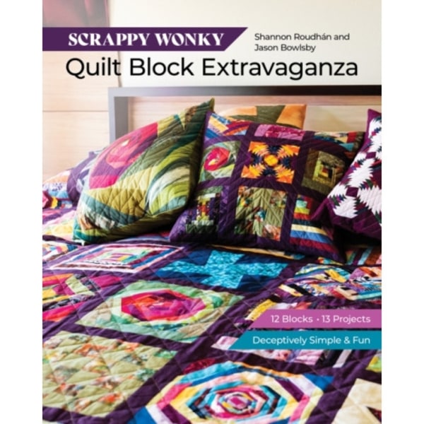 Scrappy Wonky Quilt Block Extravaganza (häftad, eng)