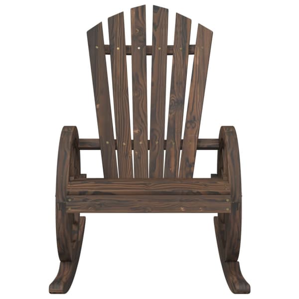 Gungstol adirondack massivt granträ