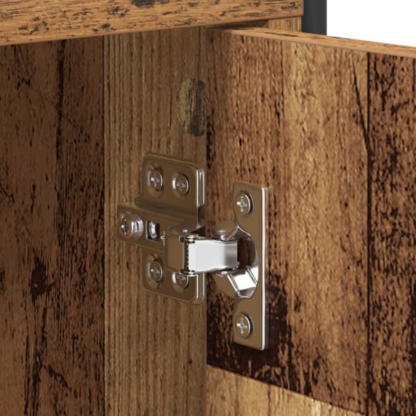 Sideboard Gammalt trä 102 x 35 x 75 cm Konstruerat trä