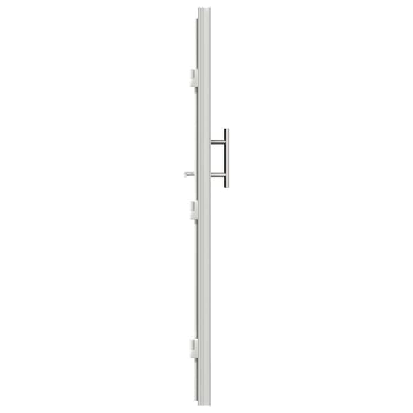 Framdörr Antracit 98 x 198 cm PVC