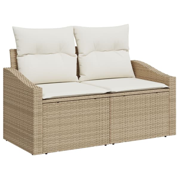 Soffset 7 st Beige konstrotting
