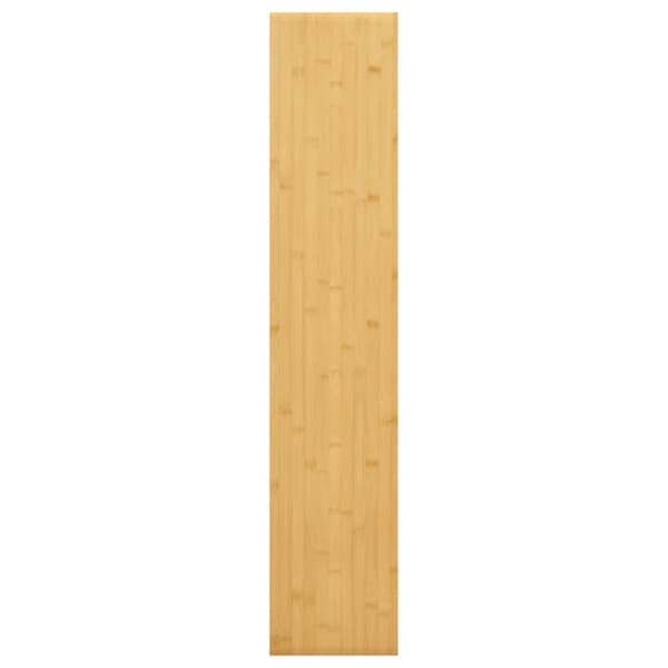 Vägghylla 100x20x4 cm bambu