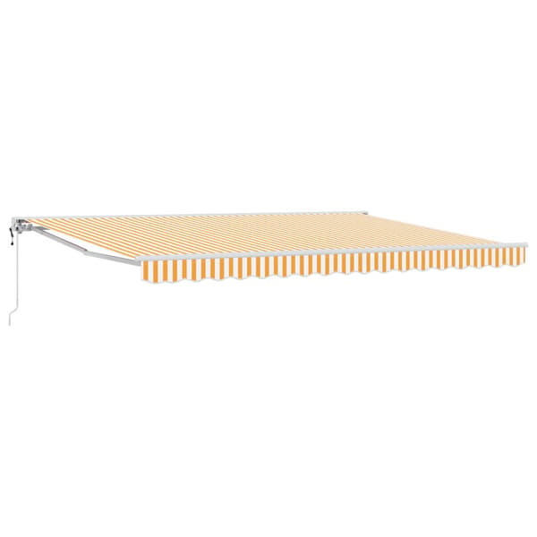 Elektrisk Retraktabel Markis Orange 5 x 3 m