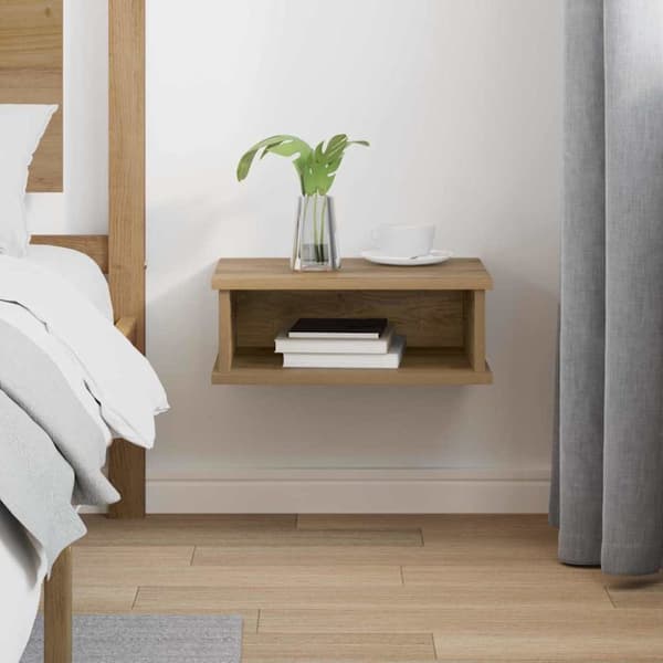 Sängbord Artisan Ek 40 x 31 x 15 cm Konstruerat trä