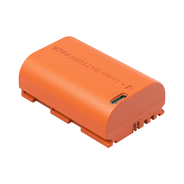 SmallRig 5407 Camera Battery USB-C Rechargable Canon LP-E6P Orange