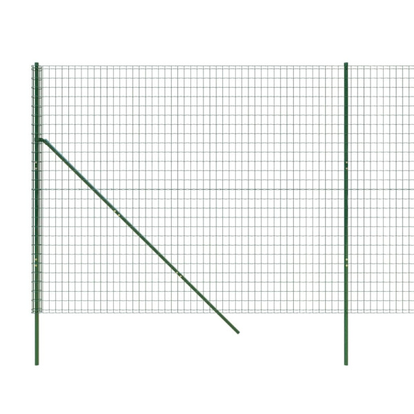 Stängsel grön 2,2x25 m galvaniserat stål