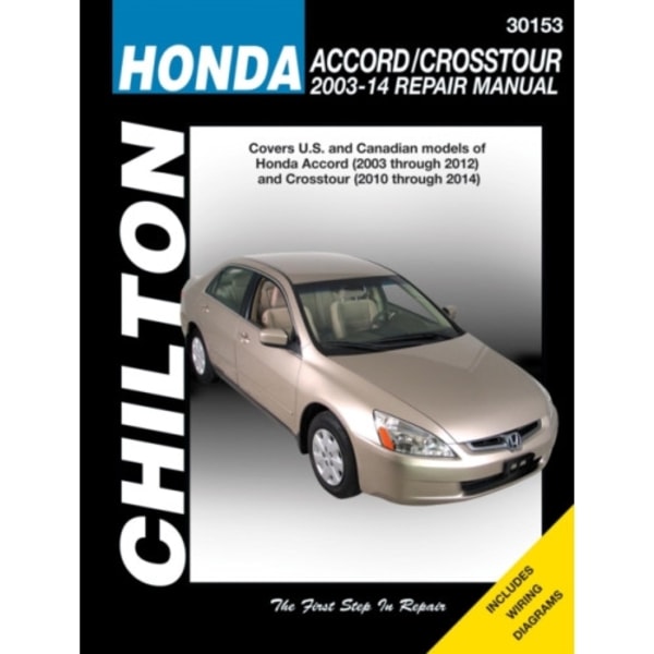 Honda Accord/Crosstour (Chilton) (häftad, eng)