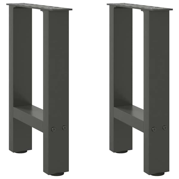 Soffbordsben antracit 2 st 28x(42-43) cm stål
