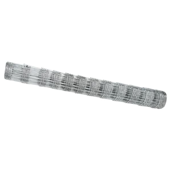 Stängsel för åker / äng Silver 50 x 1,2 m Galvaniserat stål