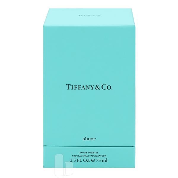 Tiffany & Co Sheer Edt Spray 75 ml Dam