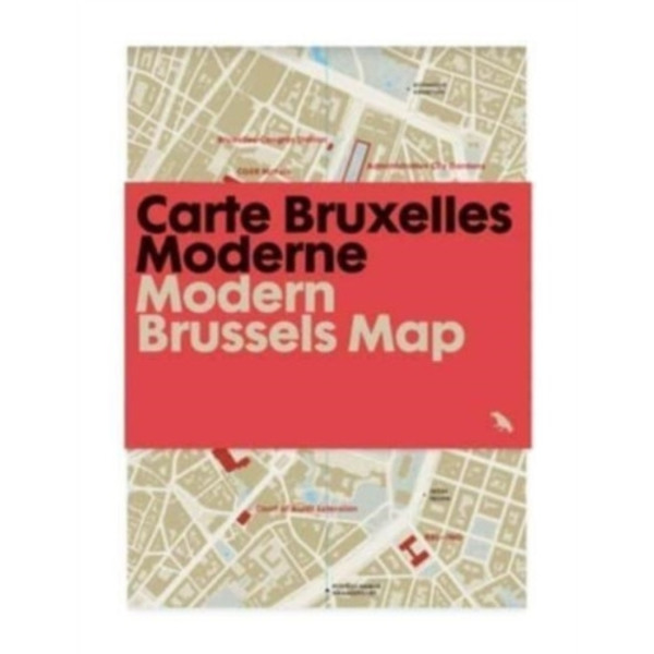 Modern Brussels Map / Carte Bruxelles Moderne
