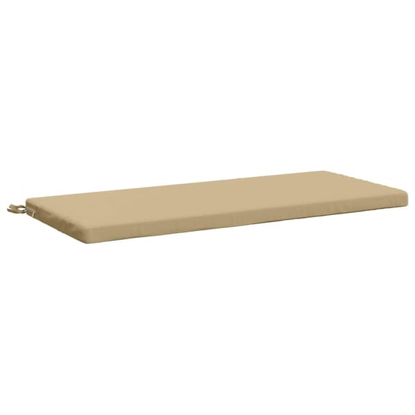 Bänk kudde SOEST 100% Polyester Beige 110 x 50 x 5 cm