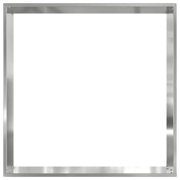 Kant för gräsmatta 6 pcs Silver 40 x 40 x 13 cm