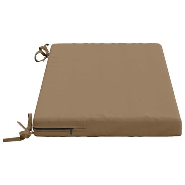 2-delade Bänk Kuddar SOEST 2 st 100% Polyester Taupe