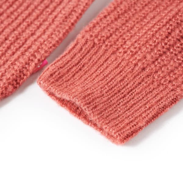 Stickad tröja för barn rosa 140