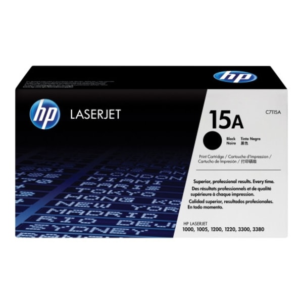 HP 15A - svart - original - LaserJet - tonerkassett (C7115A)