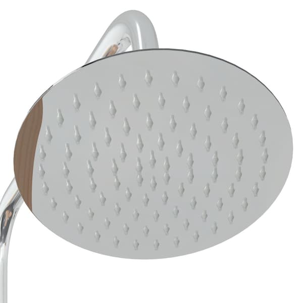 Utomhus Dusch 223 cm Massivt tallträ och rostfritt stål