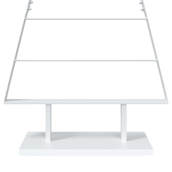 Metall julgran KUOPIO 210 cm Stål Vit